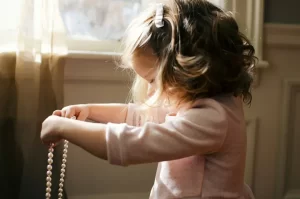 Girls love to play with pearls. As a woman, the pearls of wisdom I learned from my mother are priceless.